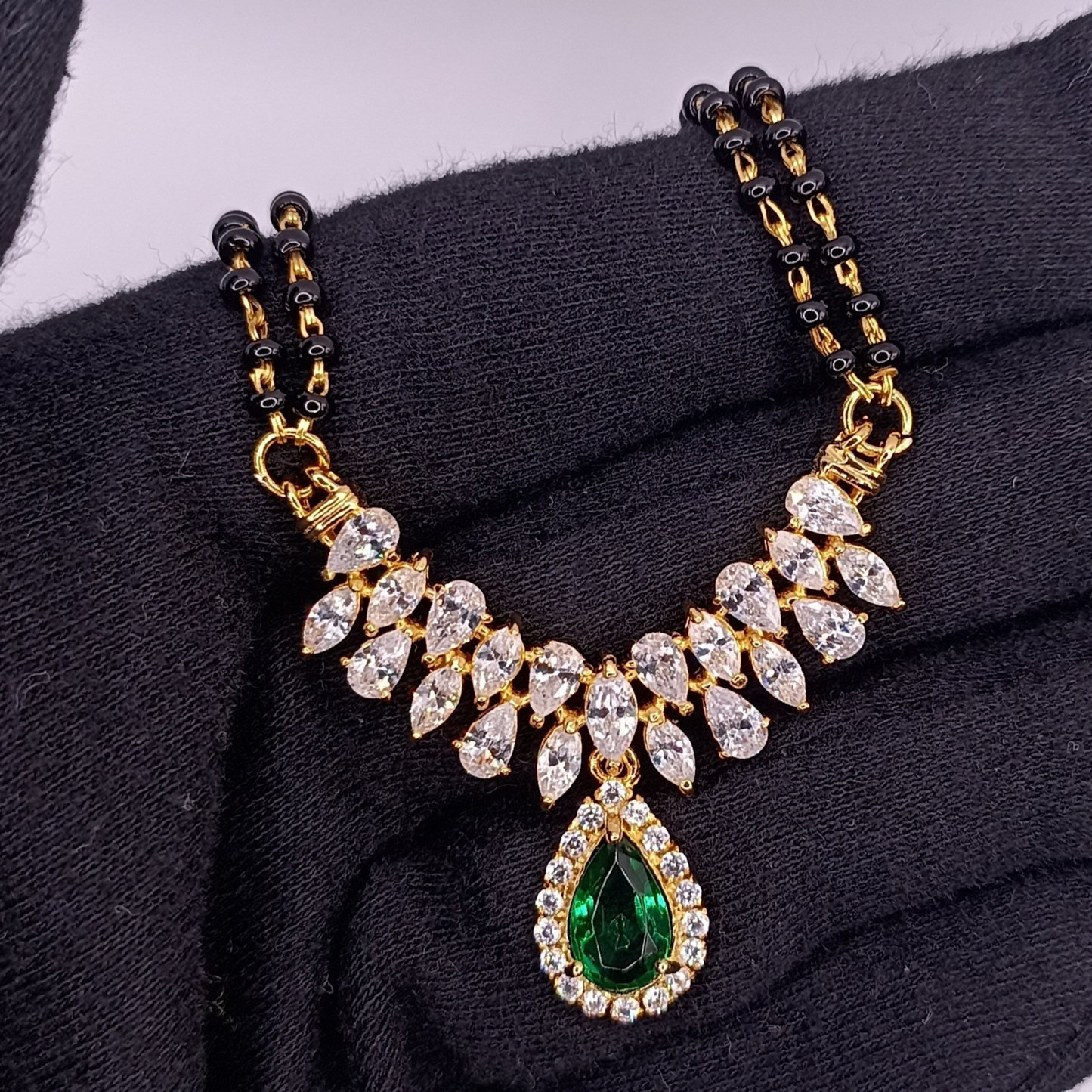 SST 160 | PENDANT WITH 2 LAYER CHAIN