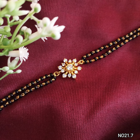 SST 048 | FLORAL SPARKLE MANGALSUTRA  BRACELET
