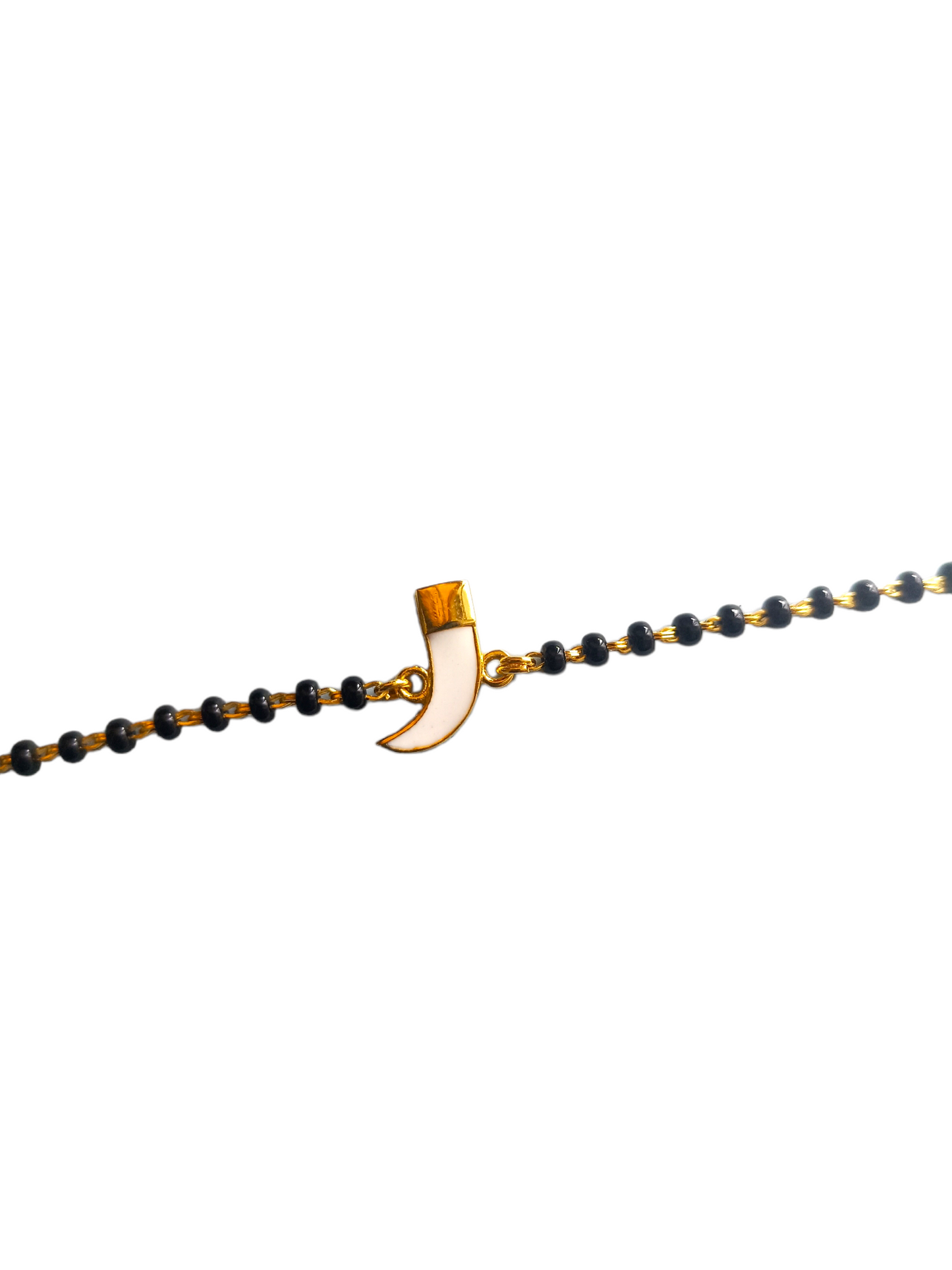 WHITE KNIFE SILVER BABY NAZARIYA BRACELET