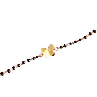 BUTTERFLY SILVER BABY NAZARIYA BRACELET