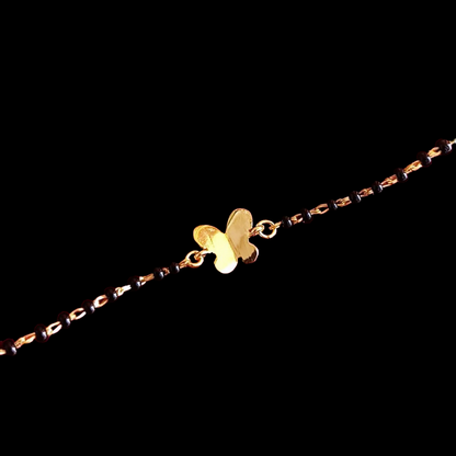 BUTTERFLY SILVER BABY NAZARIYA BRACELET