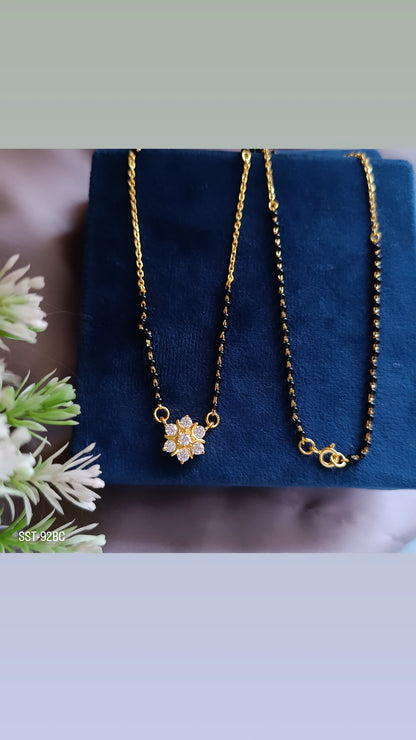 SST 092BC | FLORAL FANCY CHAIN MANGALSUTRA