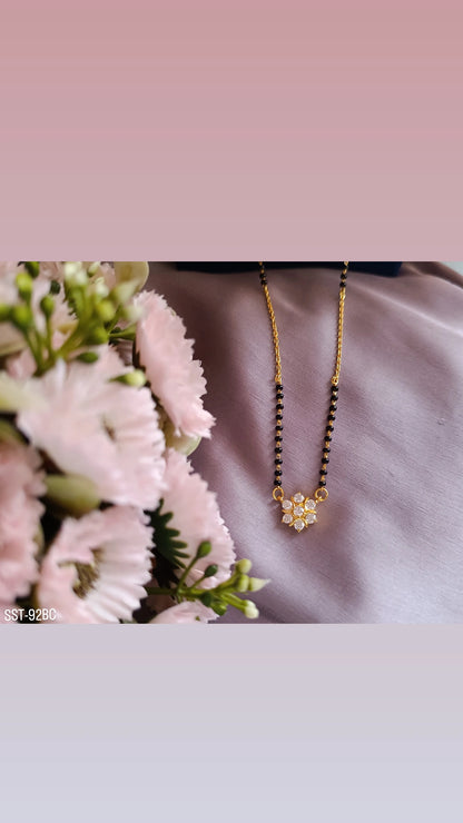 SST 092BC | FLORAL FANCY CHAIN MANGALSUTRA