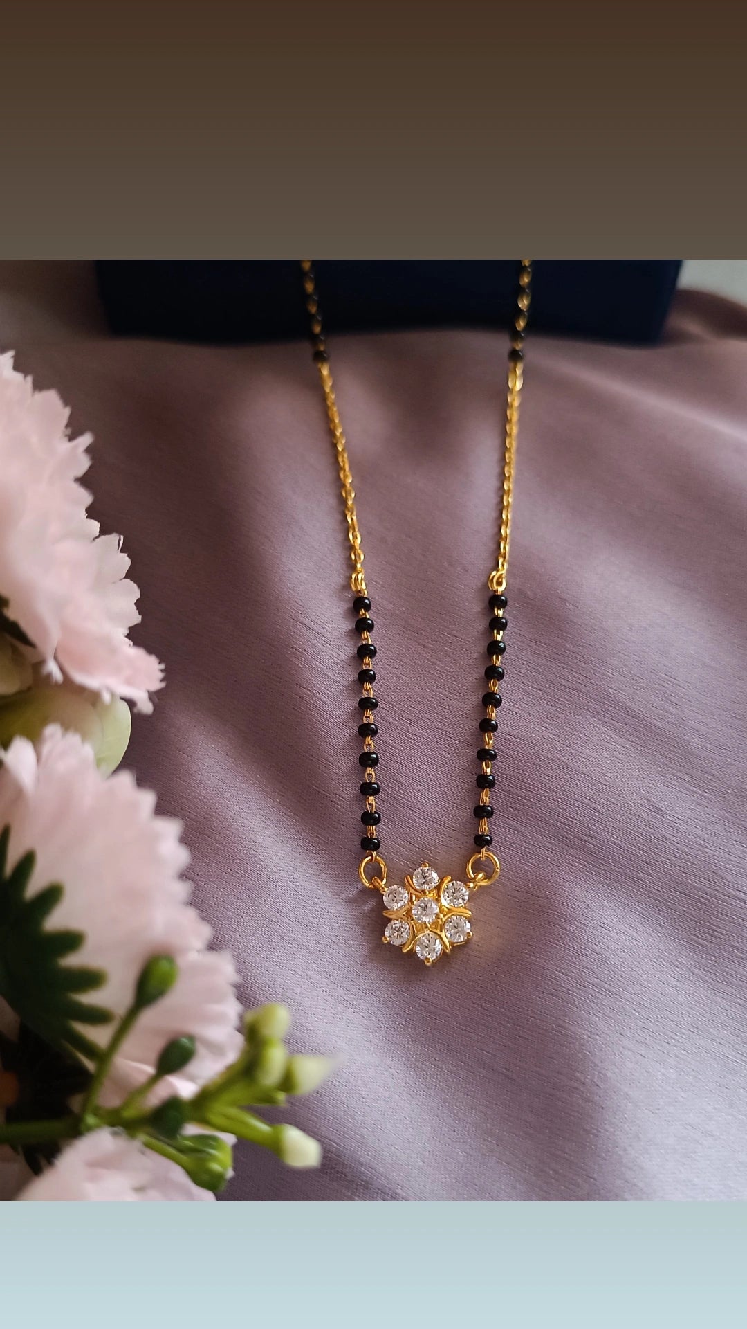 SST 092BC | FLORAL FANCY CHAIN MANGALSUTRA