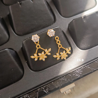 SST 214 | ELEGANT LEAF EARRINGS EARRINGS