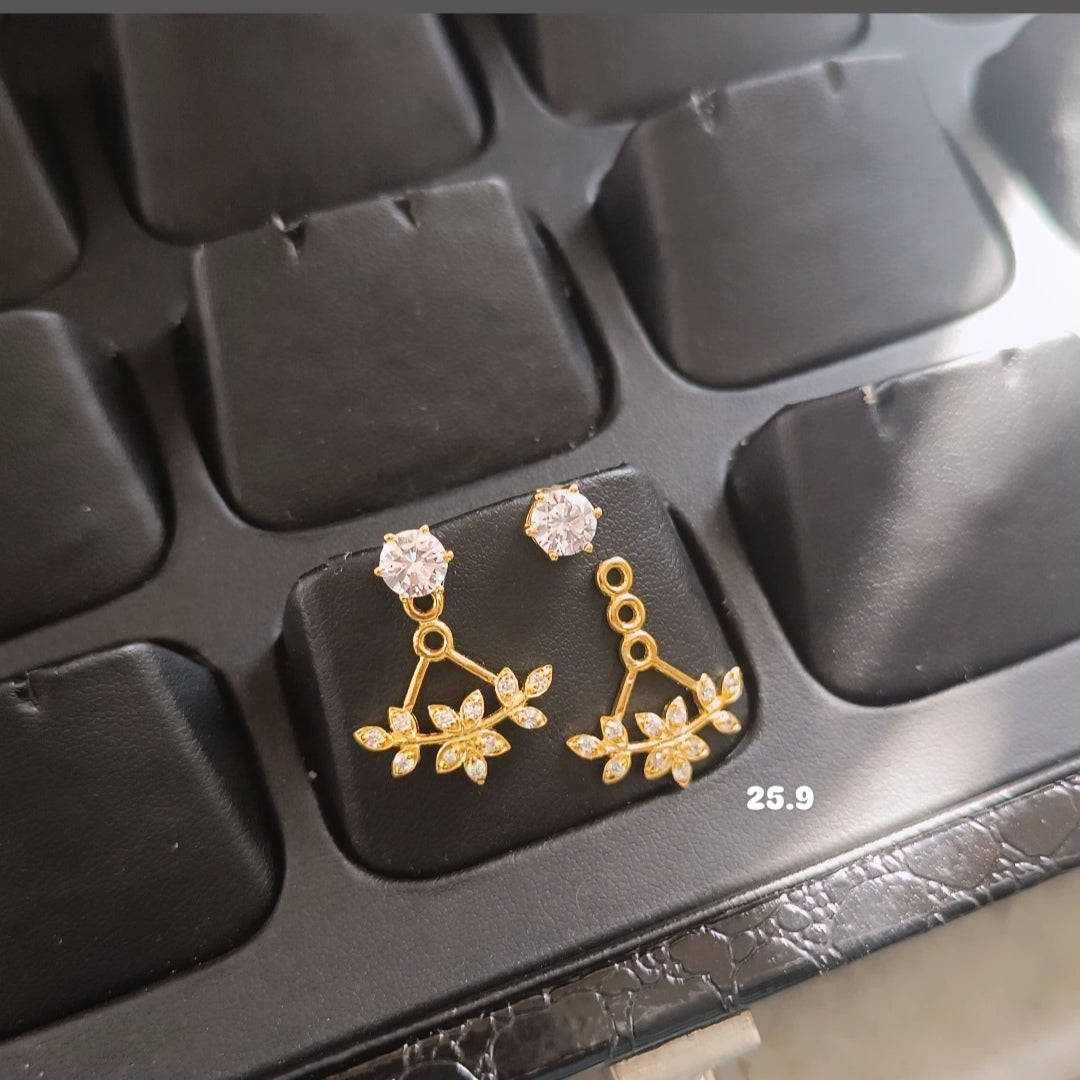 SST 214 | ELEGANT LEAF EARRINGS EARRINGS