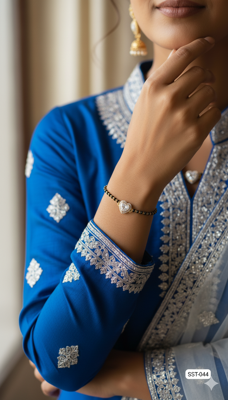 SST 042 | HEART SHIMMER MANGALSUTRA BRACELET