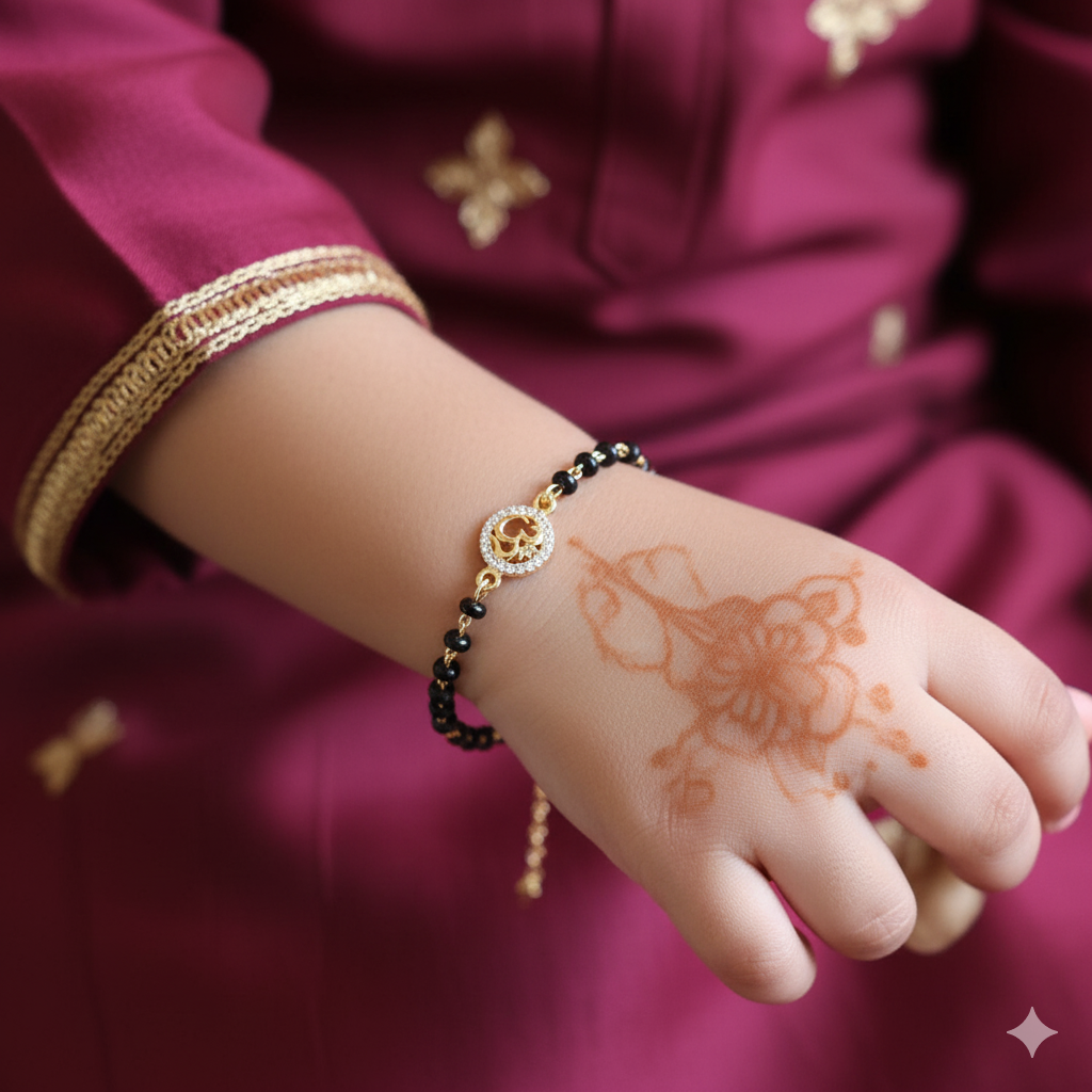 HALO OM SILVER BABY NAZARIYA BRACELET