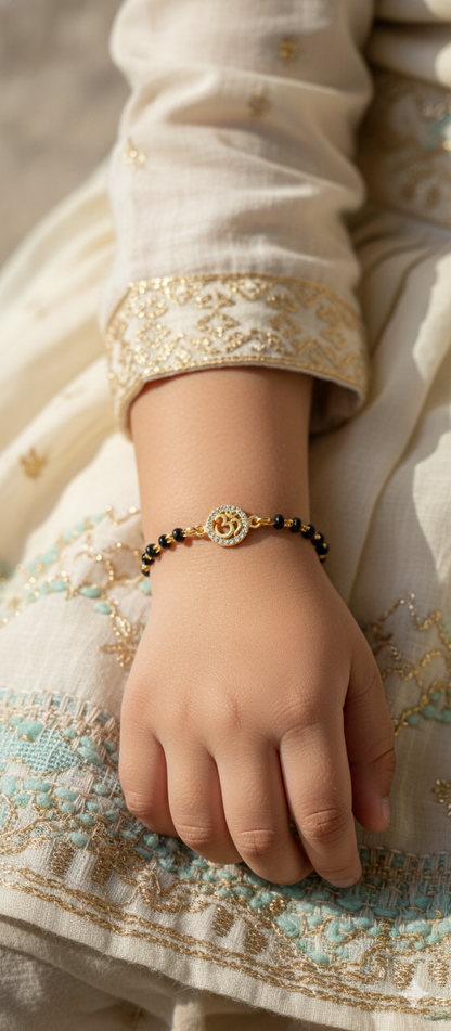 HALO OM SILVER BABY NAZARIYA BRACELET