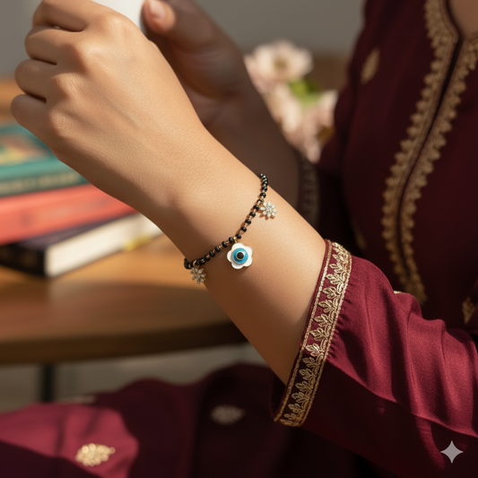 SST 410HMS | EVIL EYE  HAND MANGALSUTRA