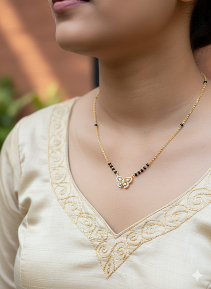 SST 300KC | BUTTERFLY FANCY MANGALSUTRA