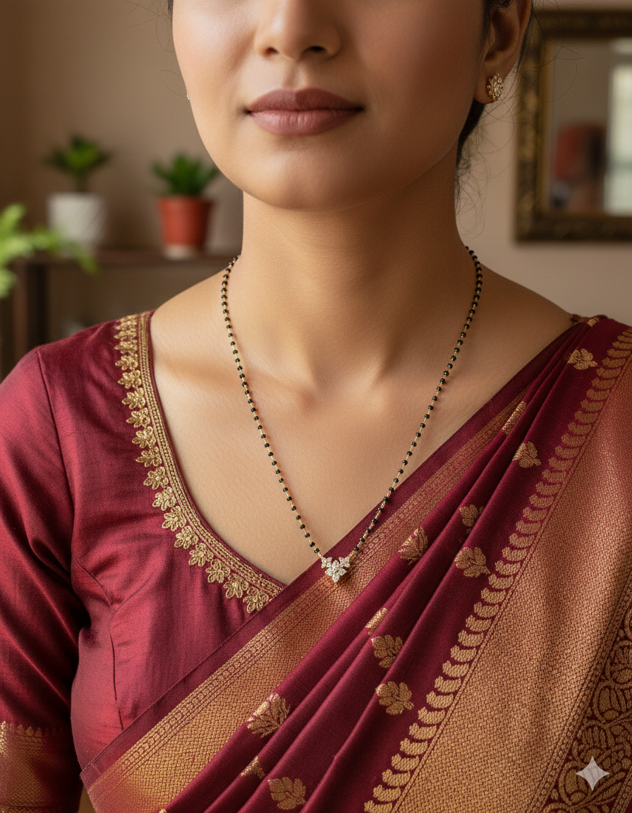 SST 171 | CUBIC ZIRCONIA  MANGALSUTRA