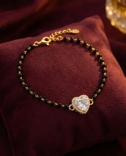 SST 042 | HEART SHIMMER MANGALSUTRA BRACELET