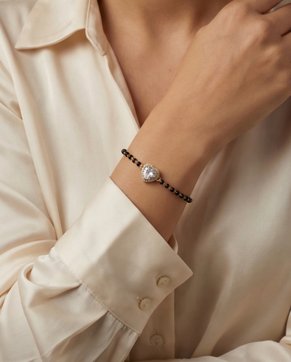 SST 042 | HEART SHIMMER MANGALSUTRA BRACELET