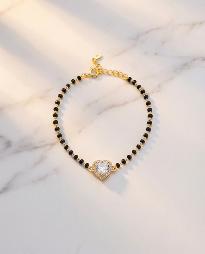 SST 042 | HEART SHIMMER MANGALSUTRA BRACELET