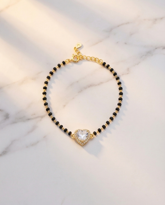 SST 042 | HEART SHIMMER MANGALSUTRA BRACELET