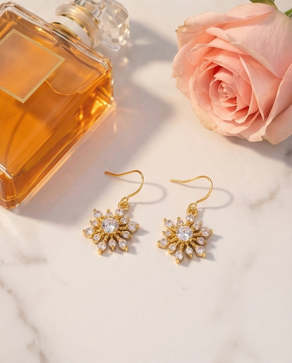 SST 281 | SUNFLOWER DROP EARRINGS