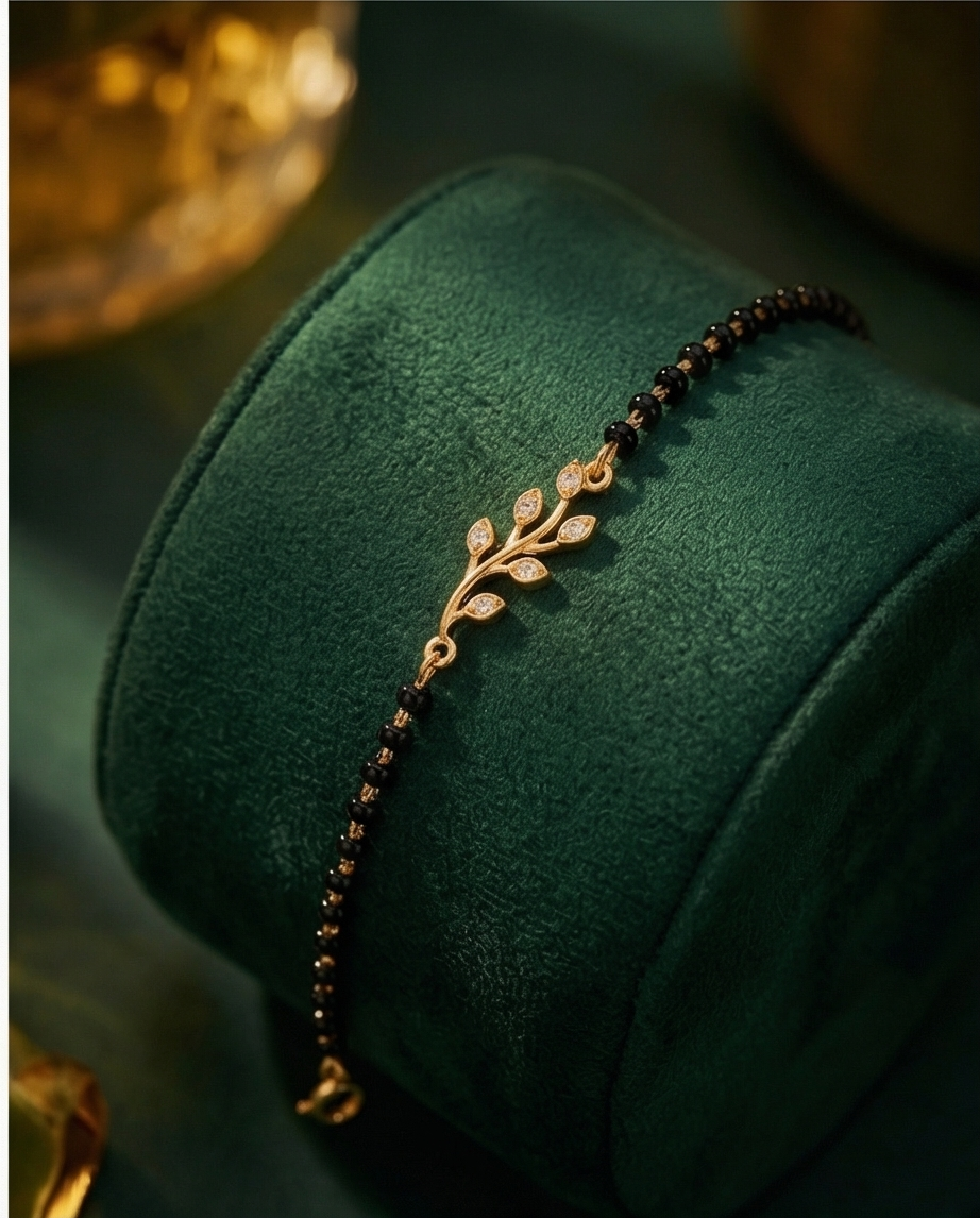 SST 477 | HAND MANGALSUTRA WITH  CZ DETAILING