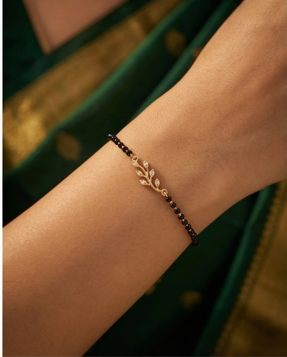 SST 477 | HAND MANGALSUTRA WITH  CZ DETAILING