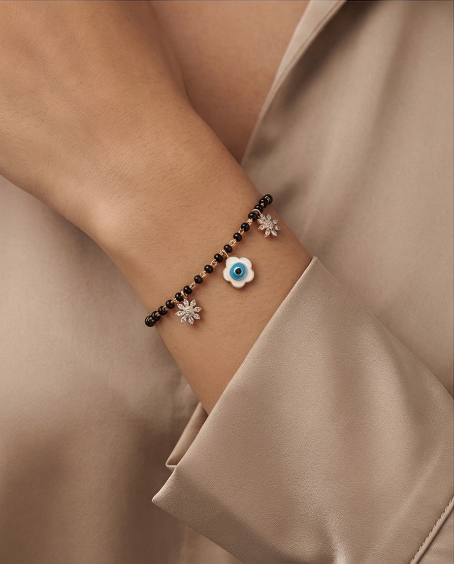 SST 410HMS | EVIL EYE  HAND MANGALSUTRA