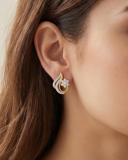 SST 299 | STYLISH FLOWER EARRINGS