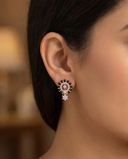 SST 268 | SUNFLOWER STUD EARRINGS