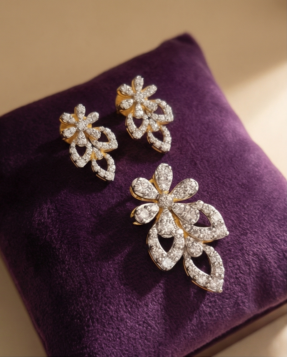 SST 262 + 264 COMBO | PENDANT AND EARRING SET