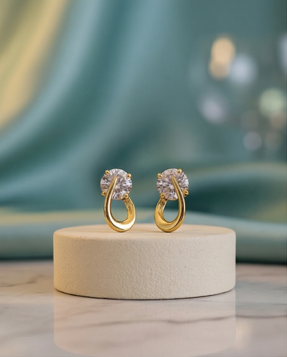 SST 216 | SINGLE DIAMOND EARRING