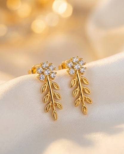 SST 356 | FLOWER LEAF EARRINGS