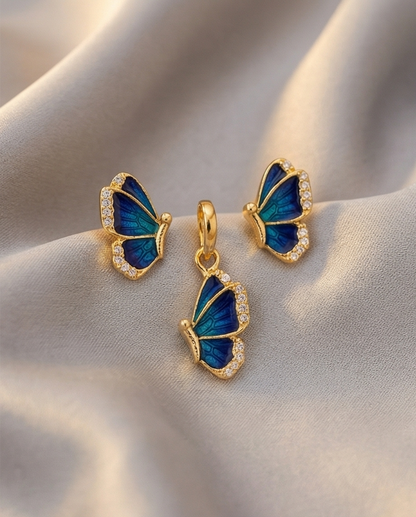 SST 338PS BUTTERFLY | PENDANT SET