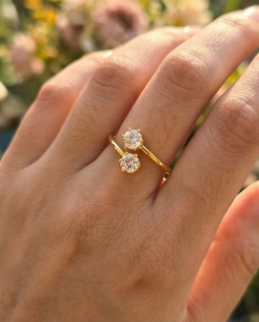 SST 531 | TWIN SPARKLE RING