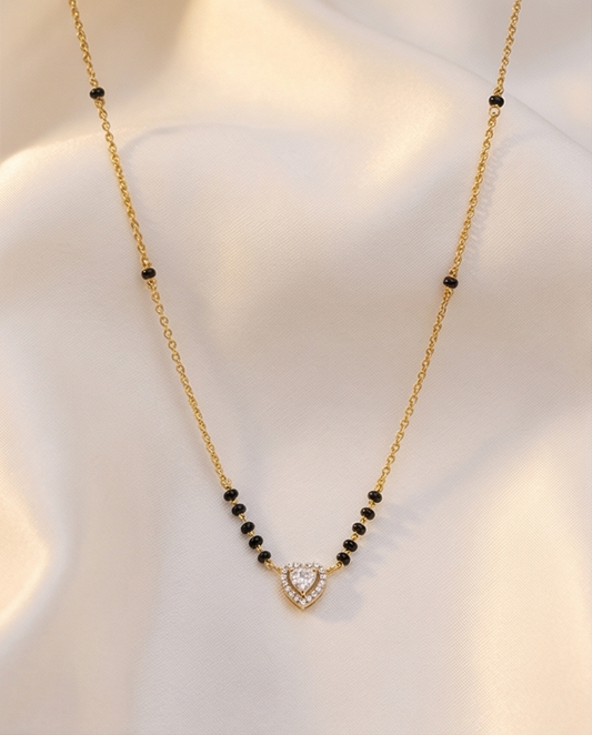 SST 185KC | HEART DIAMOND MANGALSUTRA