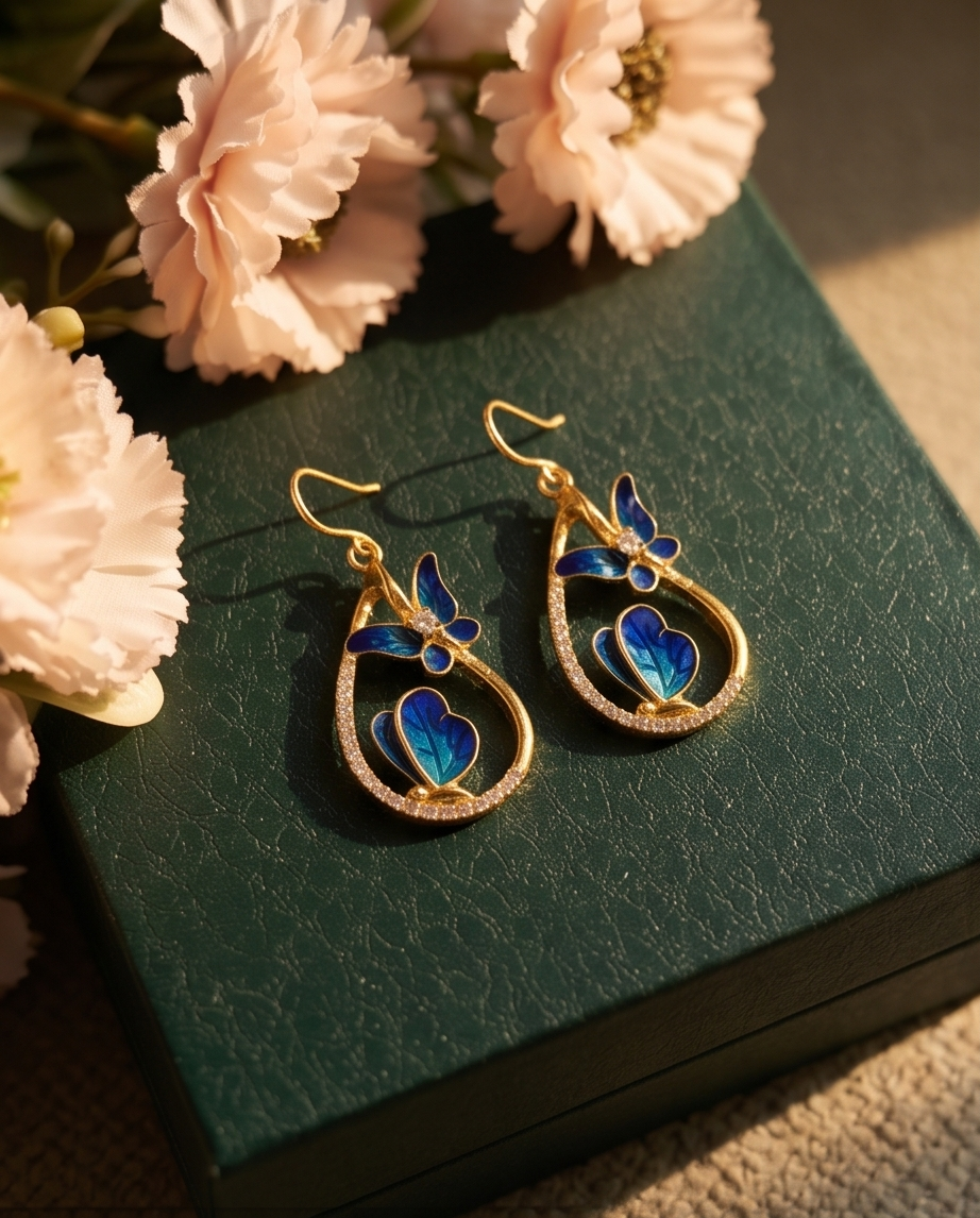 SST 402 | BUTTERFLY DROP EARRINGS