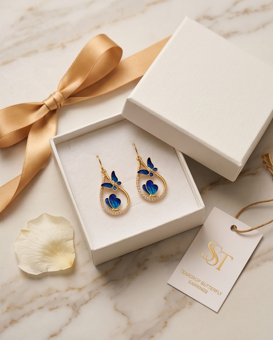 SST 402 | BUTTERFLY DROP EARRINGS