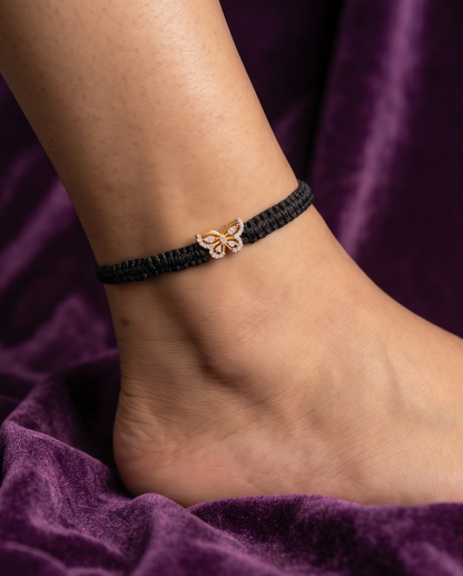 SST 439T | BUTTERFLY BRACELET CUM ANKLET