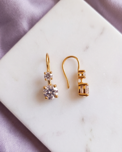 SST 169 | SOLITAIRE PAIR EAR RINGS