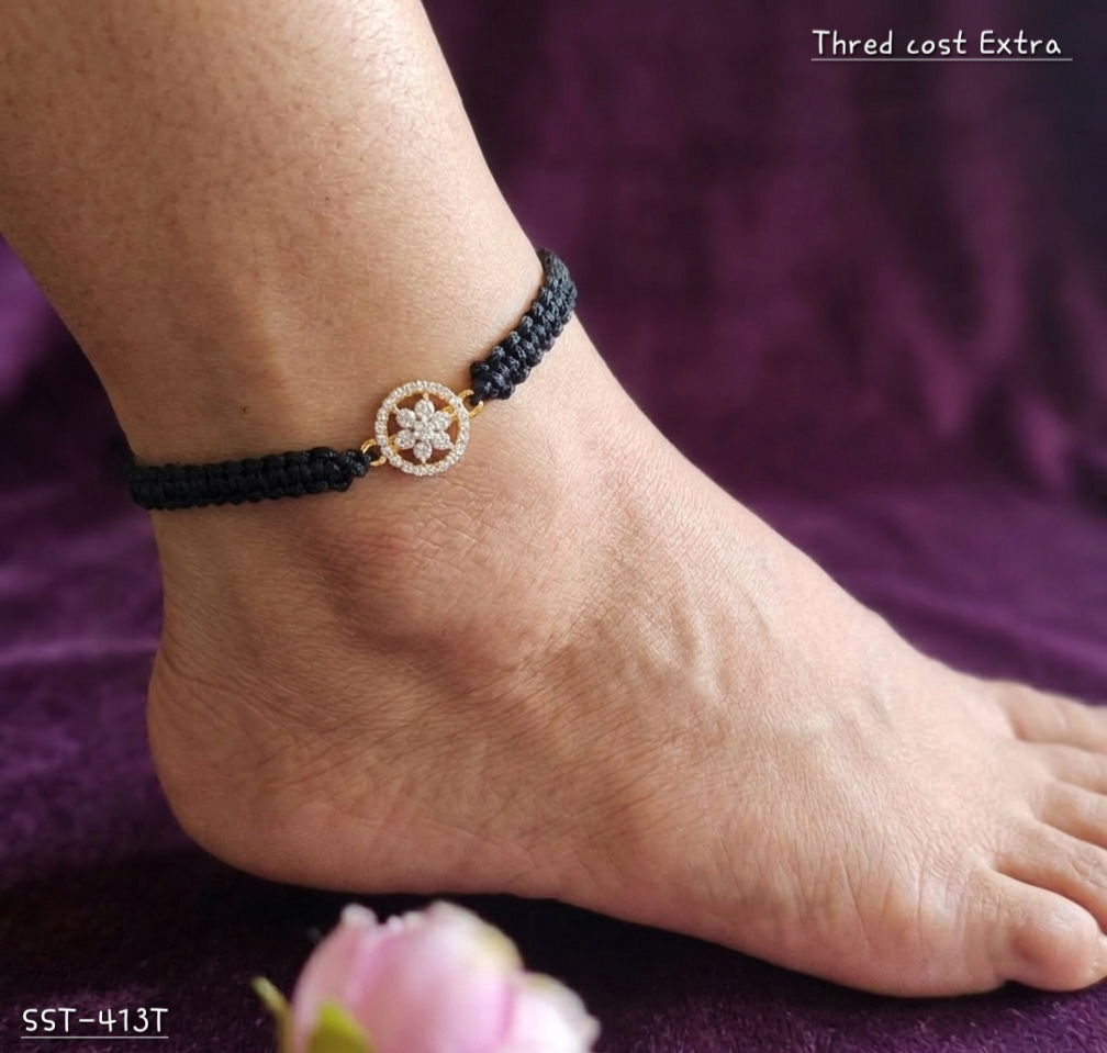 SST 413T | FLORAL BRACELET CUM ANKLET