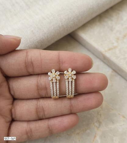 SST 569 | ELEGANT BLOOM CASCADE STUDS