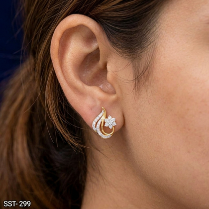 SST 299 | STYLISH FLOWER EARRINGS