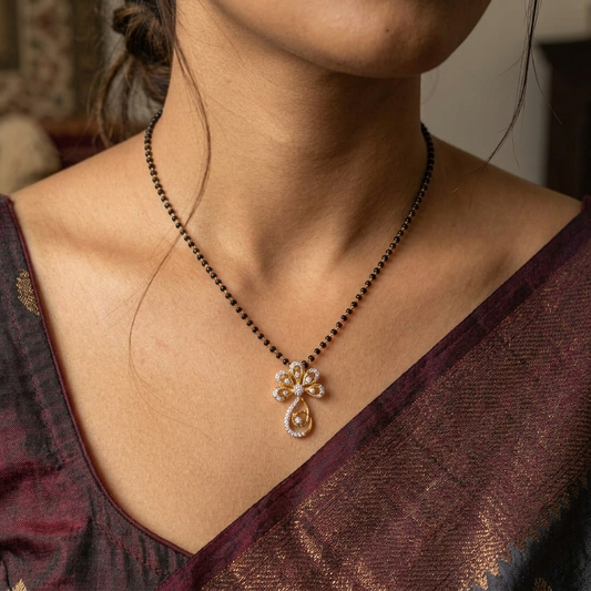 SST 289 | FLOWER DESIGN MANGALSUTRA