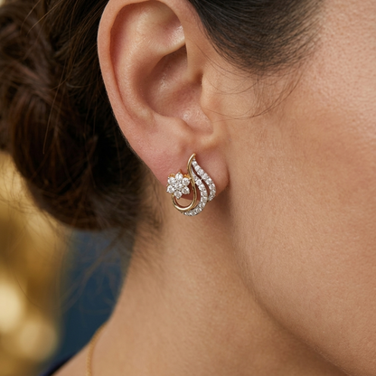 SST 299 | STYLISH FLOWER EARRINGS