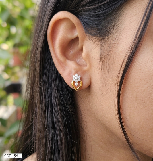 SST 544 | HEARTSHINE GEM EARRINGS