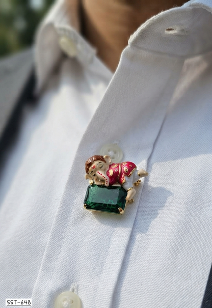 SST 648 | GANESHJI BROOCH