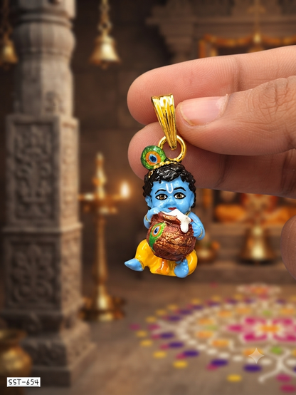 SST 654 | BAL KRISHNA MAKHAN MATKI PENDANT
