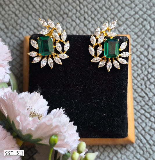 SST 511 | LEAFY STUD EARRINGS