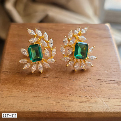 SST 511 | LEAFY STUD EARRINGS
