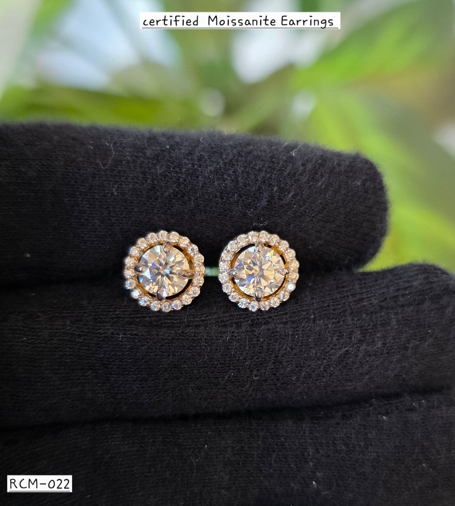 CERTIFIED MOISSANITE EARRINGS
