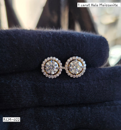 RCM 022 | CERTIFIED MOISSANITE EARRINGS