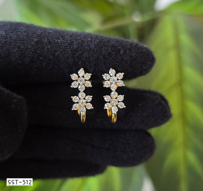 SST 512 | FLOWER STUDED EARRINGS