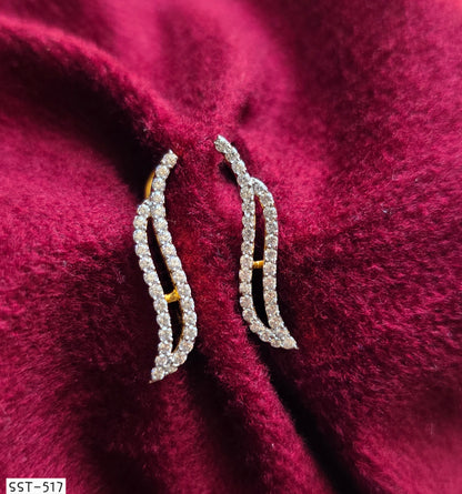 SST 517 | WAVY SPARKLE EARRINGS